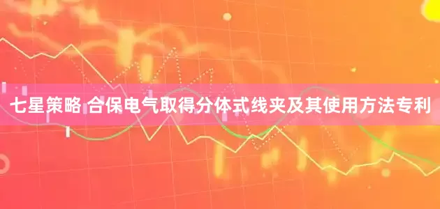 七星策略 合保电气取得分体式线夹及其使用方法专利