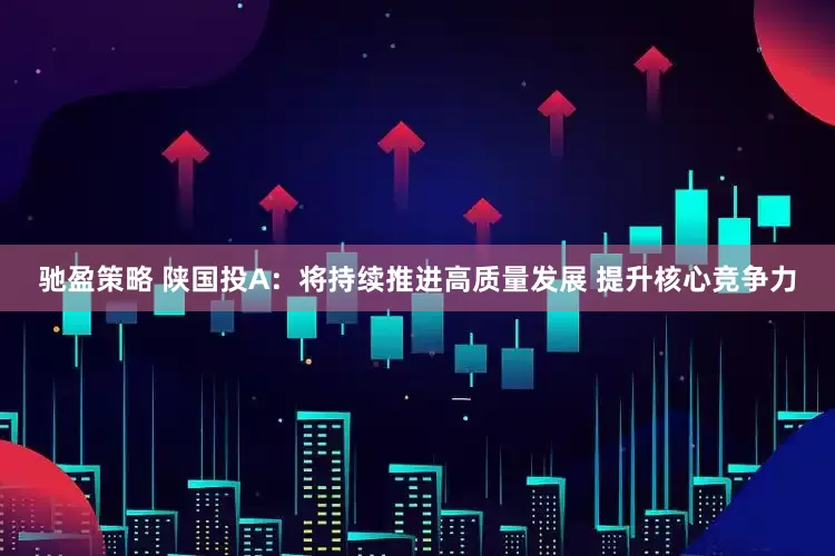 驰盈策略 陕国投A：将持续推进高质量发展 提升核心竞争力