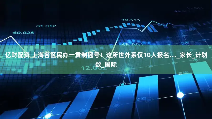 亿财配资 上海各区民办一贯制摇号！这所世外系仅10人报名…_家长_计划数_国际